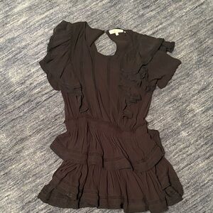 Love Shack Fancy Natasha Heritage Mini Dress